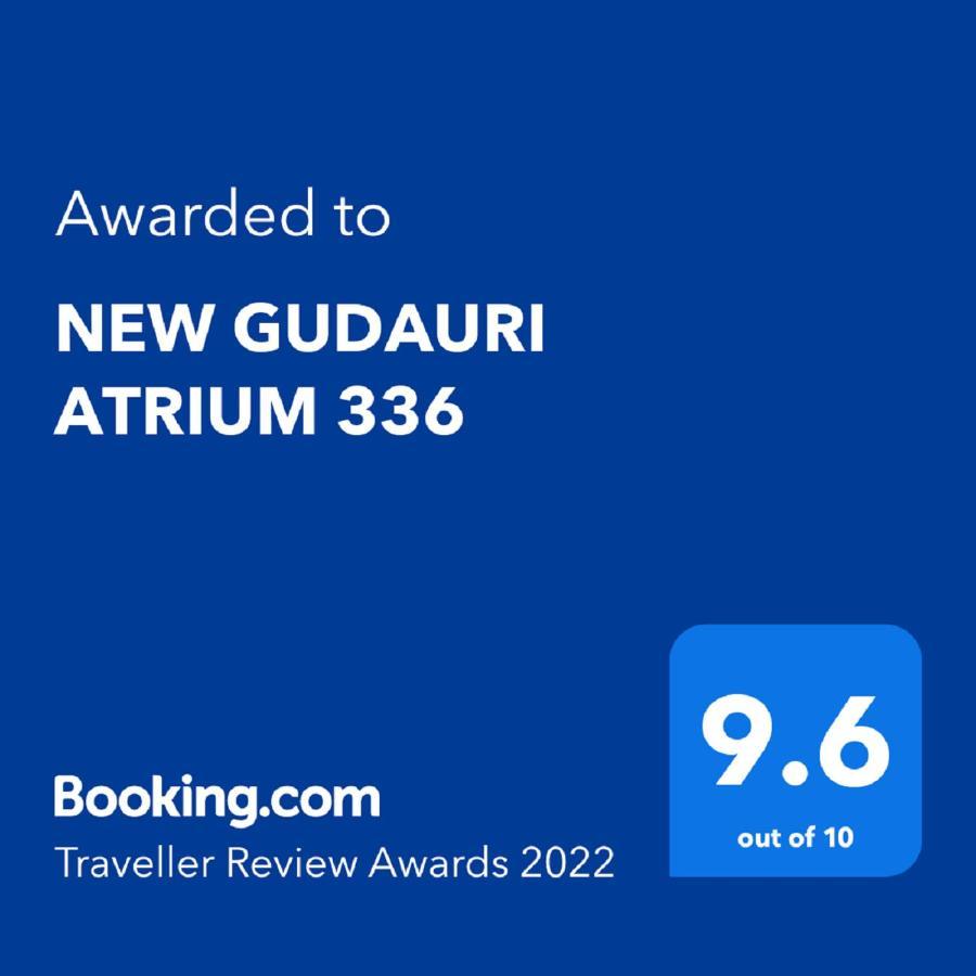 New Gudauri Atrium 336 Daire Dış mekan fotoğraf